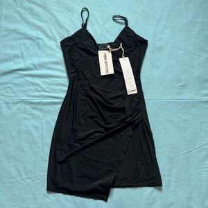 NWT Lumiere X Urban Outfitters Black Bodycon Mini Dress